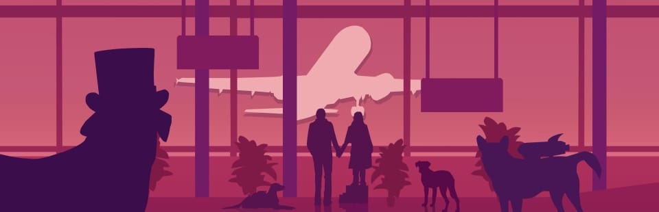 An Airport for Aliens Currently Run by Dogs